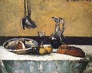 Camille Pissarro There is still life wine tank France oil painting artist